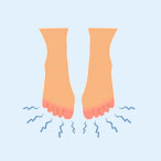 Heaviness or aching sensation